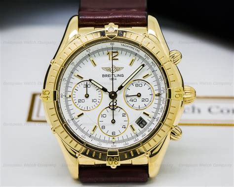 Breitling K30012 Chronomat Cockpit 18K Yellow Gold 